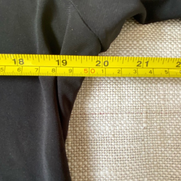 Tiana B. Vintage Black Gold Lace Stretch Holiday Party Festive Top- USA- Sz-L - Picture 11 of 13